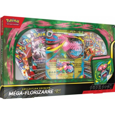 Pokémon - Coffret - 8 boosters - COLLECTION PREMIUM - MEGA - FLORIZARRE EX
