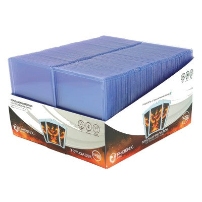 Phoenix Shield - Sleeves - Toploader - 3x4" Clear Regular - par 200