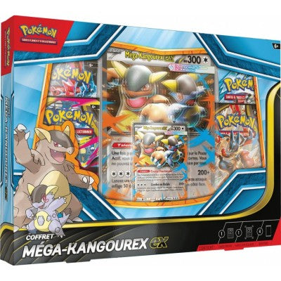Pokémon - Coffret - 4 boosters - MEGA - KANGOUREX EX